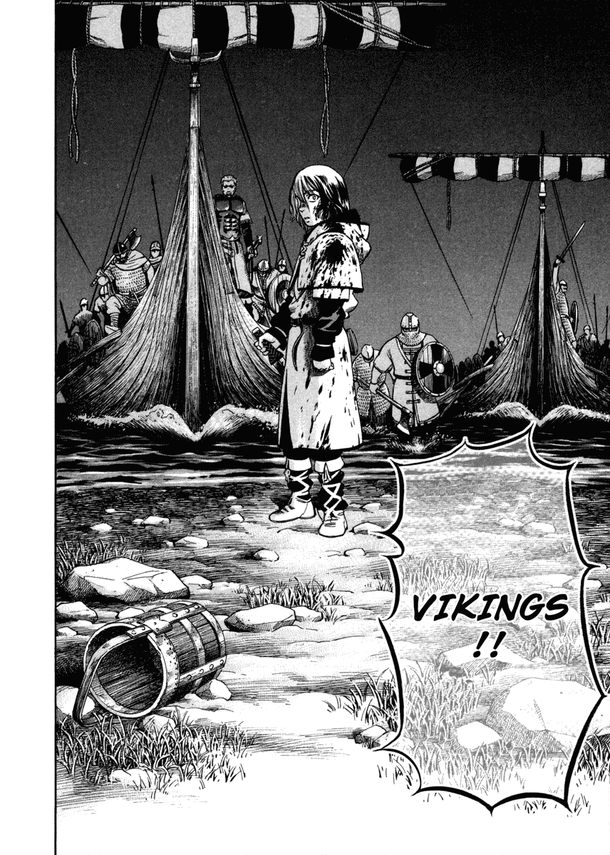 Vinland Saga Thorfinn v03 c17 Anime, Vikings, Batalha